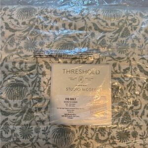 Threshold Green Quilted Bedding